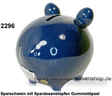 KCG Sparschwein Blanko blau D